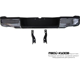 БАМПЕР ЗАДНИЙ ХРОМ В СБОРЕ (КИТАЙ) для Toyota HILUX (2015-)