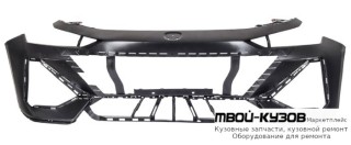 БАМПЕР ПЕРЕДНИЙ ВЕРХН ЧАСТЬ (КИТАЙ) для Changan UNI V (2022-)