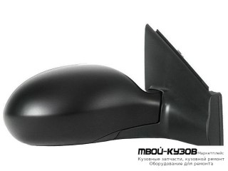 ЗЕРКАЛО ПРАВАЯ СТОРОНА ЭЛЕКТР С ПОДОГРЕВОМ (CONVEX) ГРУНТ (ТАЙВАНЬ) для Citroen C5 (03.2001 - 09.2004) (10.2004-)