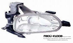 ФАРА ПРОТИВОТУМАННАЯ ПРАВАЯ СТОРОНА ТЮНИНГ ПРОЗРАЧНЫЙ для Honda CRV (2002-2005)