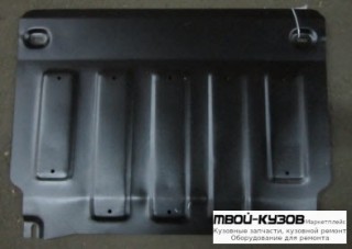 ЗАЩИТА ПОДДОНА ДВИГАТЕЛЯ + КПП , С КРЕПЛЕН , СТАЛЬН для Nissan QASHQAI (2014-)