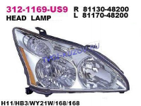 LEXUS RX 300/330/400 02.03- ФАРА ПРАВАЯ    312-1169R-US9