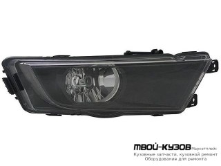 ФАРА ПРОТИВОТУМАННАЯ ПРАВАЯ СТОРОНА ВНУТРИ ЧЁРНЫЙ (КИТАЙ) для Skoda OCTAVIA (2013-2017)