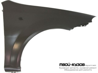 КРЫЛО ПЕРЕДНИЙ ПРАВАЯ СТОРОНА (ХЭТЧБЭК) С ОТВ ПОД ПОВТОРИТЕЛЬ (КИТАЙ) для Chevrolet LACETTI (2004-) / DAEWOO NUBIRA (2004-)