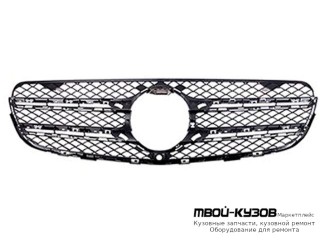 РЕШЕТКА РАДИАТОРА ВНУТРЕН , С ОТВ П/КАМЕРУ , ЧЁРНЫЙ (ТАЙВАНЬ) для Mercedes X253 GLC-CLASS (2016-)