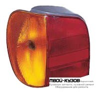 ФОНАРЬ ЗАДНИЙ ВНЕШНИЙ ЛЕВАЯ СТОРОНА (DEPO) КРАСНЫЙ-ЖЕЛТ для Volkswagen POLO ХЭТЧБЭК (11.1995 - 08.1999)