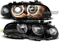 BM105-B3WH4 - ТЮНИНГ-ФАРЫ (КОМПЛЕКТ) с указателями поворота (EAGLE EYES) BMW E46 купе (1998-2003)
