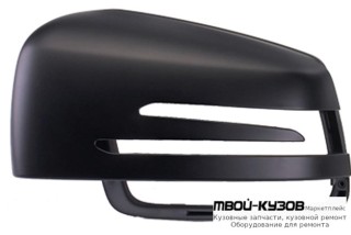КРЫШКА ЗЕРКАЛА ПРАВАЯ СТОРОНА БЕЗ УКАЗАТЕЛЬ ПОВОРОТА ГРУНТ (ТАЙВАНЬ) для Mercedes W204 (2007-)