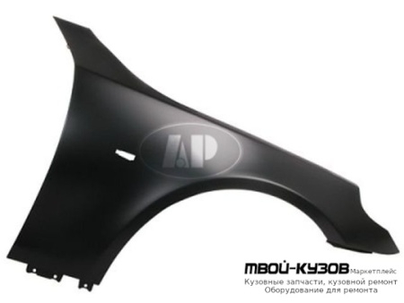 КРЫЛО ПЕРЕДНИЙ ПРАВАЯ СТОРОНА МЕТАЛ (ТАЙВАНЬ) для BMW E60 (2002-)