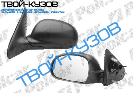 406 95-99 ЗЕРКАЛО ЛЕВОЕ L МЕХАНИКА+АСФЕРА