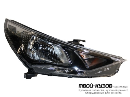 ФАРА ПРАВАЯ СТОРОНА С КОРРЕКТОР (КИТАЙ) для Hyundai SOLARIS (2017-)
