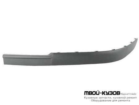 МОЛДИНГ БАМПЕРА ПЕРЕДНИЙ ЛЕВАЯ СТОРОНА ЧЁРНЫЙ (ТАЙВАНЬ) для Renault SCENIC (08.1999 - 2003)