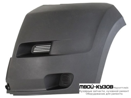 БАМПЕР ПЕРЕДНИЙ ЛЕВАЯ СТОРОНА ГРУНТ (ТАЙВАНЬ) для Peugeot BOXER (2006-) / CITROEN JUMPER (2006-) / FIAT DUCATO кроме Рос.сборки (2006-), Citroen JUMPER (2006-), Fiat DUCATO (2006-)