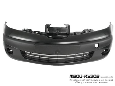 БАМПЕР ПЕРЕДНИЙ ЧЁРНЫЙ (ТАЙВАНЬ) для Nissan NOTE (01.2006-) E11E