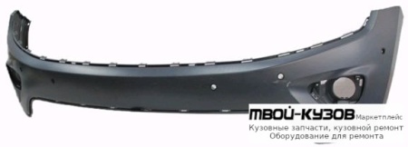 БАМПЕР ПЕРЕДНИЙ ВЕРХН С ОТВ ПОД ДАТЧИКИ (ТАЙВАНЬ) для Jeep GRAND CHEROKEE (2010-)