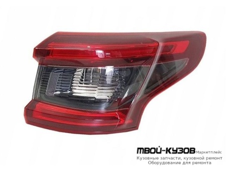ФОНАРЬ ЗАДНИЙ ВНЕШНИЙ ПРАВАЯ СТОРОНА С ДИОД (DEPO) для Nissan QASHQAI (2014-)