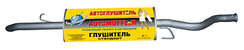 Глушитель осн.ВАЗ-2170,71 (седан, универсал) (Н.Новгород)