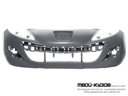 БАМПЕР ПЕРЕДНИЙ ГРУНТ (ТАЙВАНЬ) для Peugeot 207 (2005-)