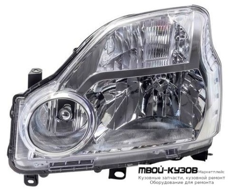 ФАРА ЛЕВАЯ СТОРОНА ПОД КОРРЕКТОР (DEPO) для Nissan X-TRAIL (03.2007-)