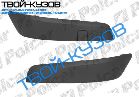 SCENIC 08.06-05.09 МОЛДИНГИ ПЕРЕДНЕГО БАМПЕРА ЛЕВ+ПРАВ