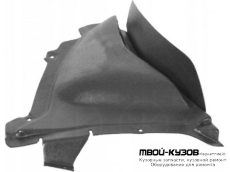 ПОДКРЫЛОК ПЕРЕДНИЙ КРЫЛА ПРАВАЯ СТОРОНА ПЕРЕД ЧАСТЬ НИЖН (ТАЙВАНЬ) для BMW F10 5 series (2010-)