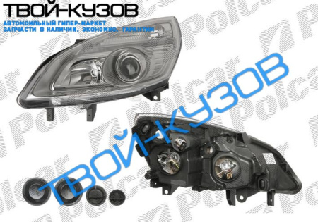 SCENIC 0806- ФАРА ПРАВАЯ ЭЛЕКТРИКА H1+H7