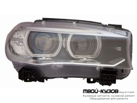 ФАРА ПРАВАЯ СТОРОНА ЛИНЗОВАННАЯ С КОРРЕКТОР , ДИОД (КСЕНОН) (DEPO) для BMW E70 X5 (2007-)
