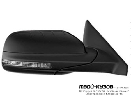 ЗЕРКАЛО ПРАВАЯ СТОРОНА ЭЛЕКТР С ПОДОГРЕВОМ , УКАЗАТЕЛЬ ПОВОРОТА , АВТОСКЛАДЫВ , ПАМЯТЬЮ , ПОДСВЕТ , ГРУНТ (ТАЙВАНЬ) для Ford EXPLORER (2011-)