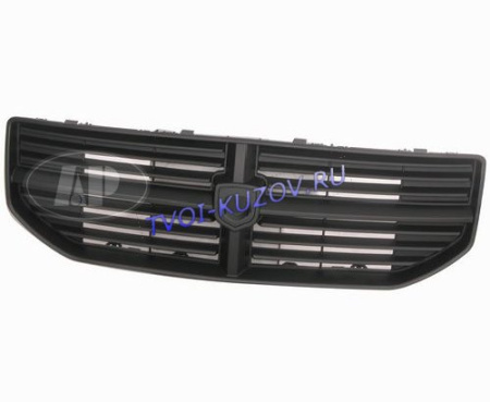 РЕШЕТКА чёрная с местом под эмблему