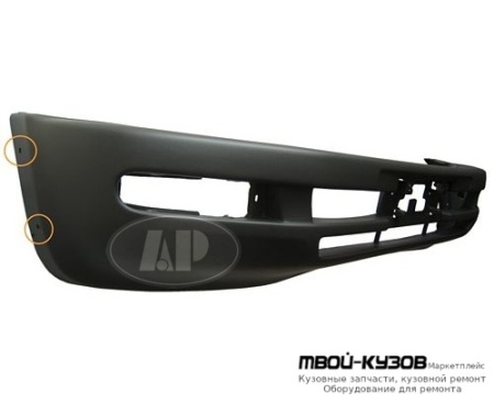 БАМПЕР ПЕРЕДНИЙ С ОТВ П/РАСШИРИТ ТЕМНО-СЕРЫЙ (ТАЙВАНЬ) для Toyota RAV4 (04.1994 - 08.1997) (09.1997 - 08.2000)