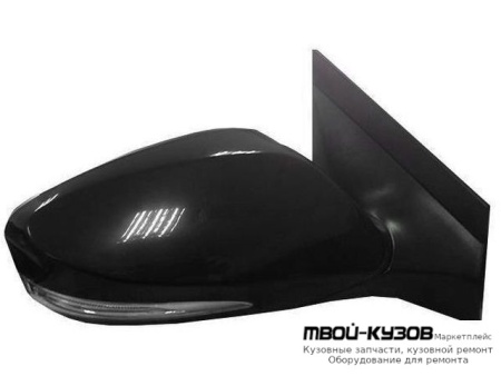 ЗЕРКАЛО ПРАВАЯ СТОРОНА ЭЛЕКТР С ПОДОГРЕВОМ С УКАЗАТЕЛЬ ПОВОРОТА (ТАЙВАНЬ) для Hyundai SOLARIS (2011-)