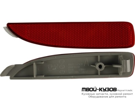 ФОНАРЬ-КАТАФОТ ПРАВАЯ СТОРОНА В ЗАДНИЙ БАМПЕР (СЕДАН) (КИТАЙ) для Mazda 3 (2013-)