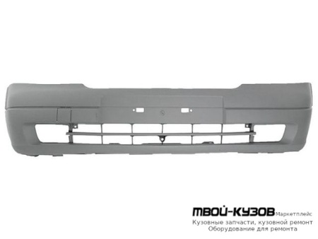 БАМПЕР ПЕРЕДНИЙ С ОТВЕРСТИЯМИ ПОД ПРОТИВОТУМАННЫЕ ФАРЫ ГРУНТ (ИТАЛИЯ) для Opel ASTRA (03.1998 - 2003)