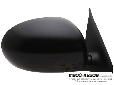 ЗЕРКАЛО ПРАВАЯ СТОРОНА ЭЛЕКТР БЕЗ ПОДОГРЕВОМ ГРУНТ (ТАЙВАНЬ) для Nissan JUKE (2011-)