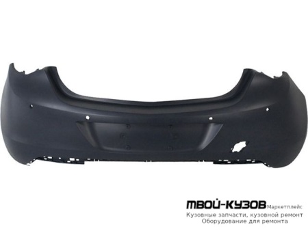 БАМПЕР ЗАДНИЙ С ОТВ ПОД ДАТЧИКИ ГРУНТ (ТАЙВАНЬ) для Opel ASTRA J (2009-)