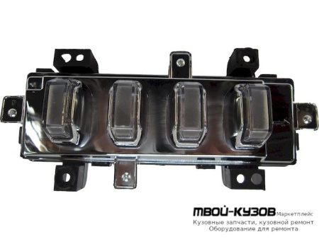 ФАРА ПРОТИВОТУМАННАЯ ЛЕВАЯ СТОРОНА DRL( ХОД. ОГНИ) ХРОМ (КИТАЙ) для Jetour X70 PLUS (2020-)