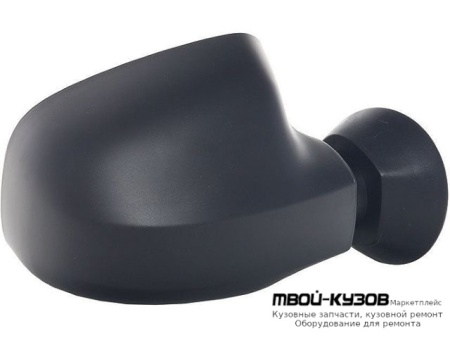 корпус монолитный!)} ЗЕРКАЛО ПРАВАЯ СТОРОНА БОЛЬШ ЭЛЕКТР С ПОДОГРЕВОМ (convex) ЧЁРНЫЙ (РОССИЯ) для Renault LOGAN (2005-2014), Renault SANDERO (2008-)