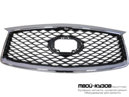 РЕШЕТКА РАДИАТОРА С ОТВ П/КАМЕРУ (КИТАЙ) для Infiniti QX50 (2018-)