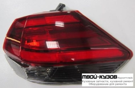 ФОНАРЬ ЗАДНИЙ ВНЕШНИЙ ПРАВАЯ СТОРОНА ДИОД (DEPO) для Nissan X-TRAIL (2015-)
