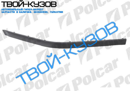 5 E39 96- НАКЛАДКА БАМПЕРА правая сторона БЕЗ МОЛДИНГА