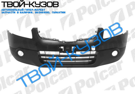 QASHQAI 2007- БАМПЕР ПЕРЕДНИЙ ГРУНТОВАННЫЙ