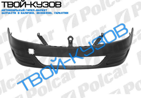LOGAN 09- БАМПЕР ПЕРЕДНИЙ ГРУНТОВАННЫЙ БЕЗ П/Т