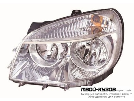 ФАРА ЛЕВАЯ СТОРОНА С КОРРЕКТОР (DEPO) для Fiat DOBLO (2006-)