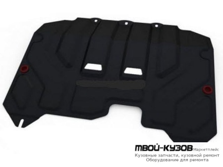 ЗАЩИТА ПОДДОНА ДВИГАТЕЛЯ + КПП , С КРЕПЛЕН , СТАЛЬН для Hyundai IX35 (2010-), KIA SPORTAGE (2010-2016)