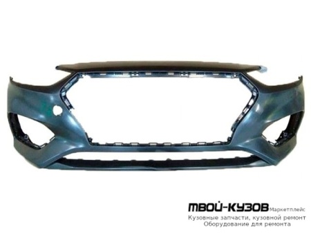 БАМПЕР ПЕРЕДНИЙ (КИТАЙ) для Hyundai SOLARIS (2017-)