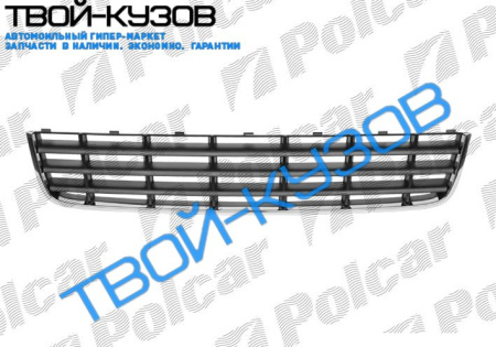 A3  05.03-04.08 РЕШЕТКА В БАМПЕР хром/черная ОРИГИНАЛ