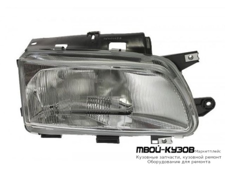 ФАРА ПРАВАЯ СТОРОНА ПОД КОРРЕКТОР (DEPO) для Citroen BERLINGO / PEUGEOT PARTNER (10.1996 - 12.2002)