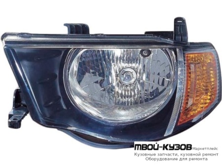 ФАРА ЛЕВАЯ СТОРОНА МЕХАН КОРРЕКТОР (TYC) для Mitsubishi L200 (2005-)