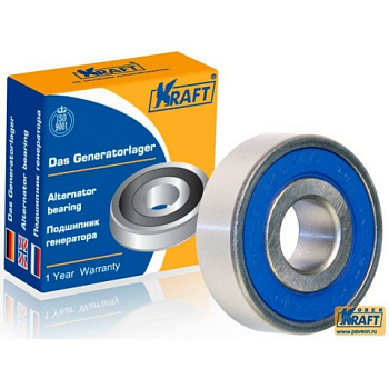 Подшипник генератора ВАЗ-2101 большой 180302 (KRAFT)