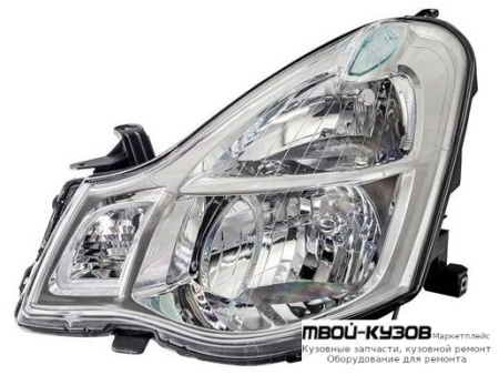 ФАРА ЛЕВАЯ СТОРОНА ПОД КОРРЕКТОР (DEPO) для Nissan ALMERA G15 (2013-)
